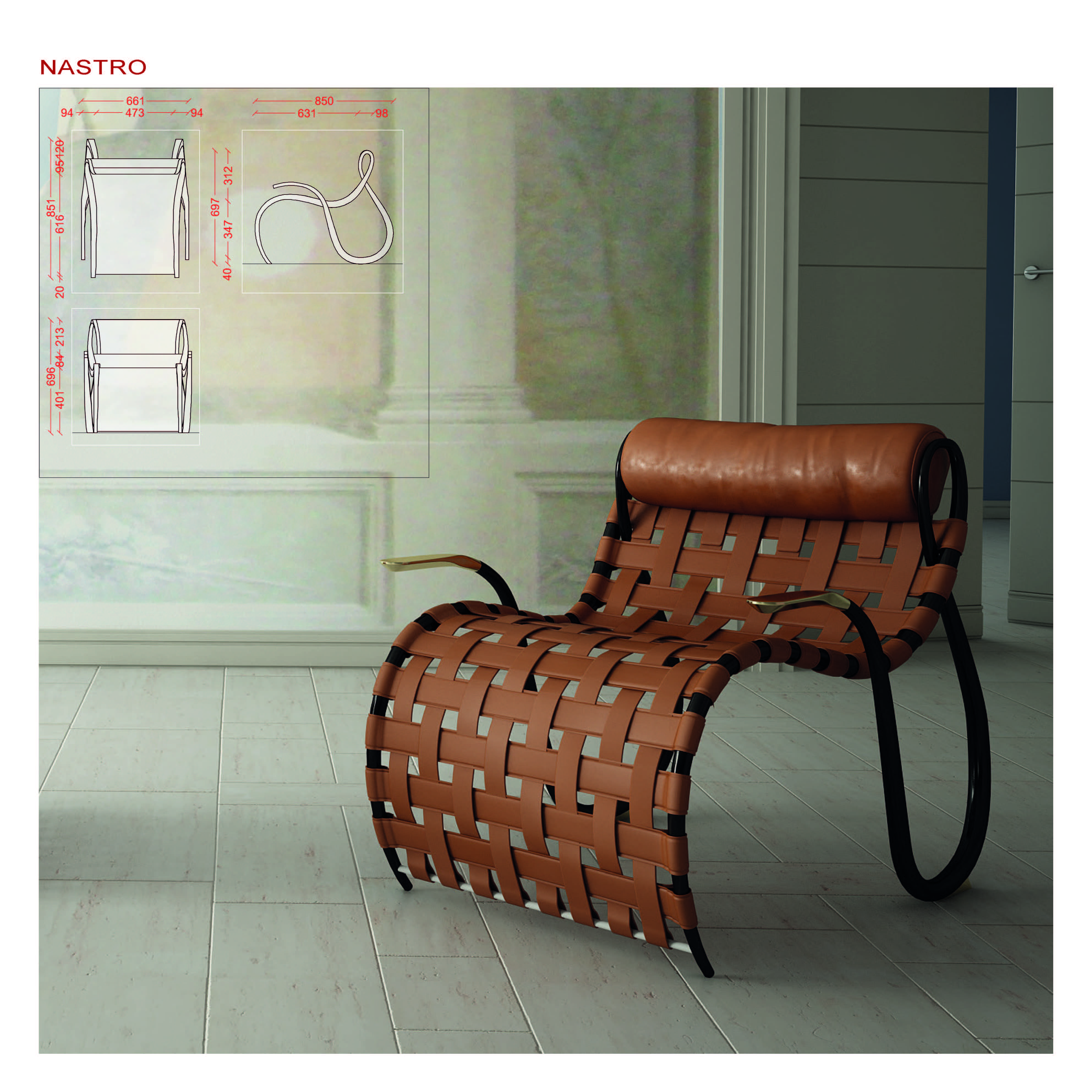 Sedia Nastro n.1