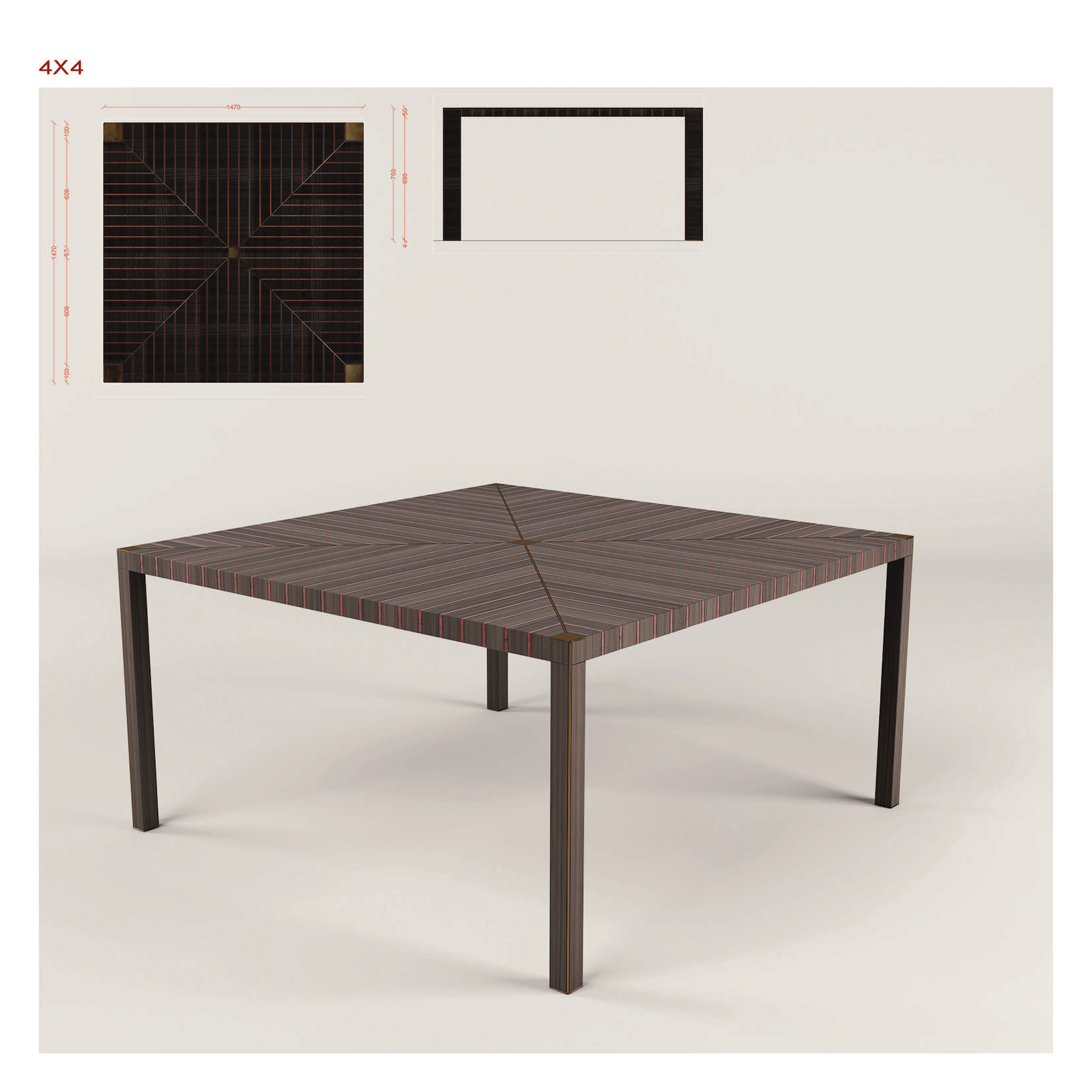 4X4 Table n.1
